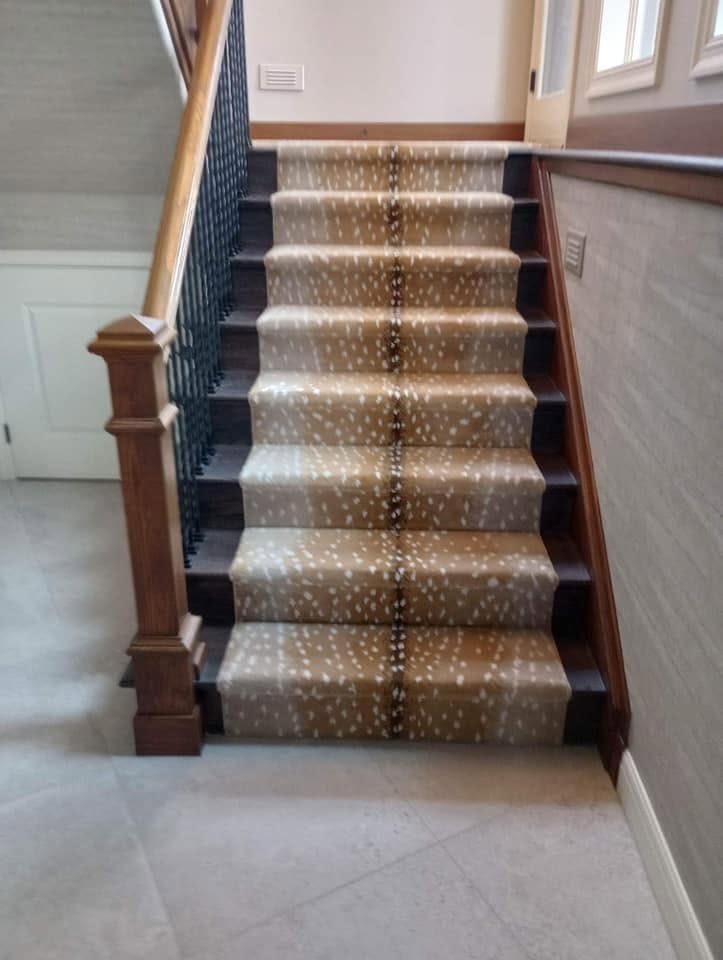 Stair runner — B&W Floor Covering, Lake of the Ozarks